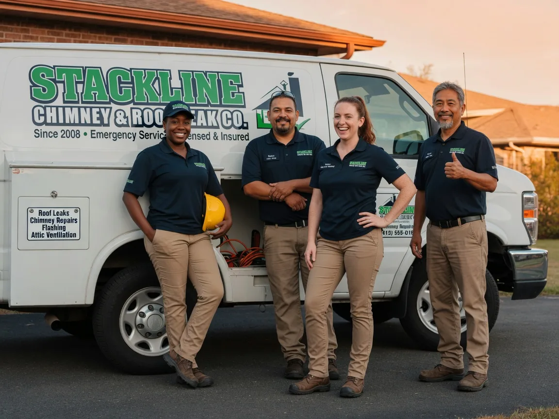 Chimney flashing repair company in Marble, NC